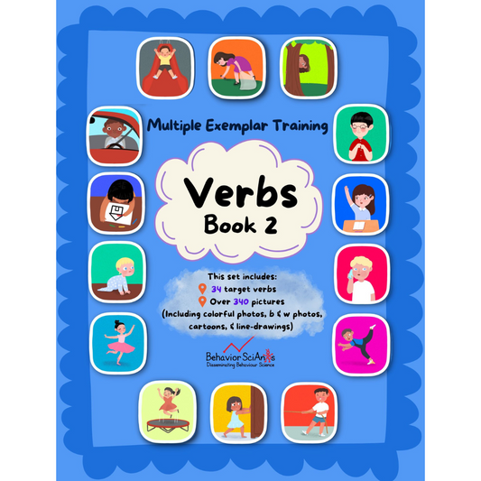 Multiple Exemplar Training - Verbs (Book 2): Vocabulary Builder - Naming and Pointing to Verbs