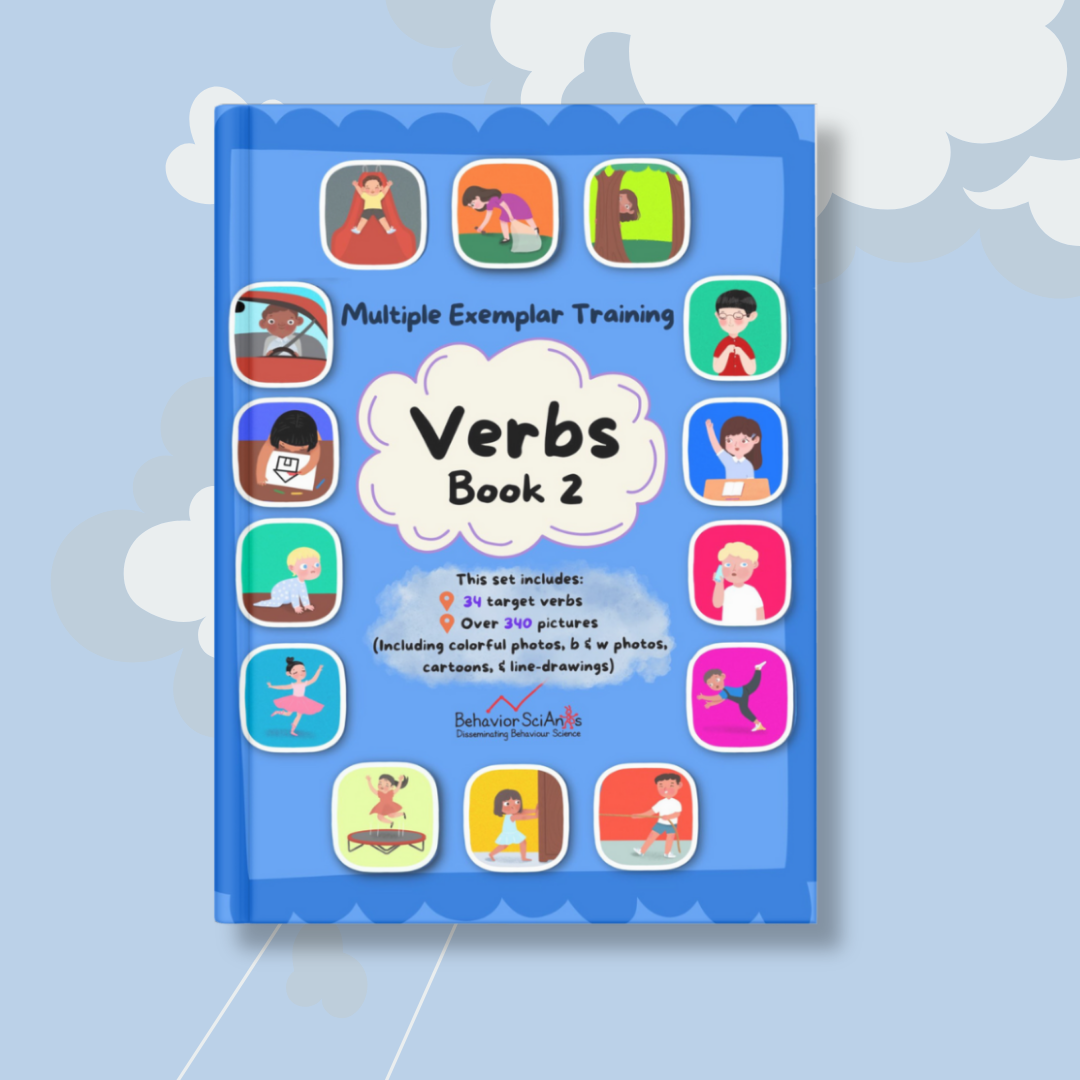 Multiple Exemplar Training - Verbs (Book 2): Vocabulary Builder - Naming and Pointing to Verbs